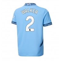 Koszulka piłkarska Manchester City Kyle Walker #2 Strój Domowy 2024-25 tanio Krótki Rękaw